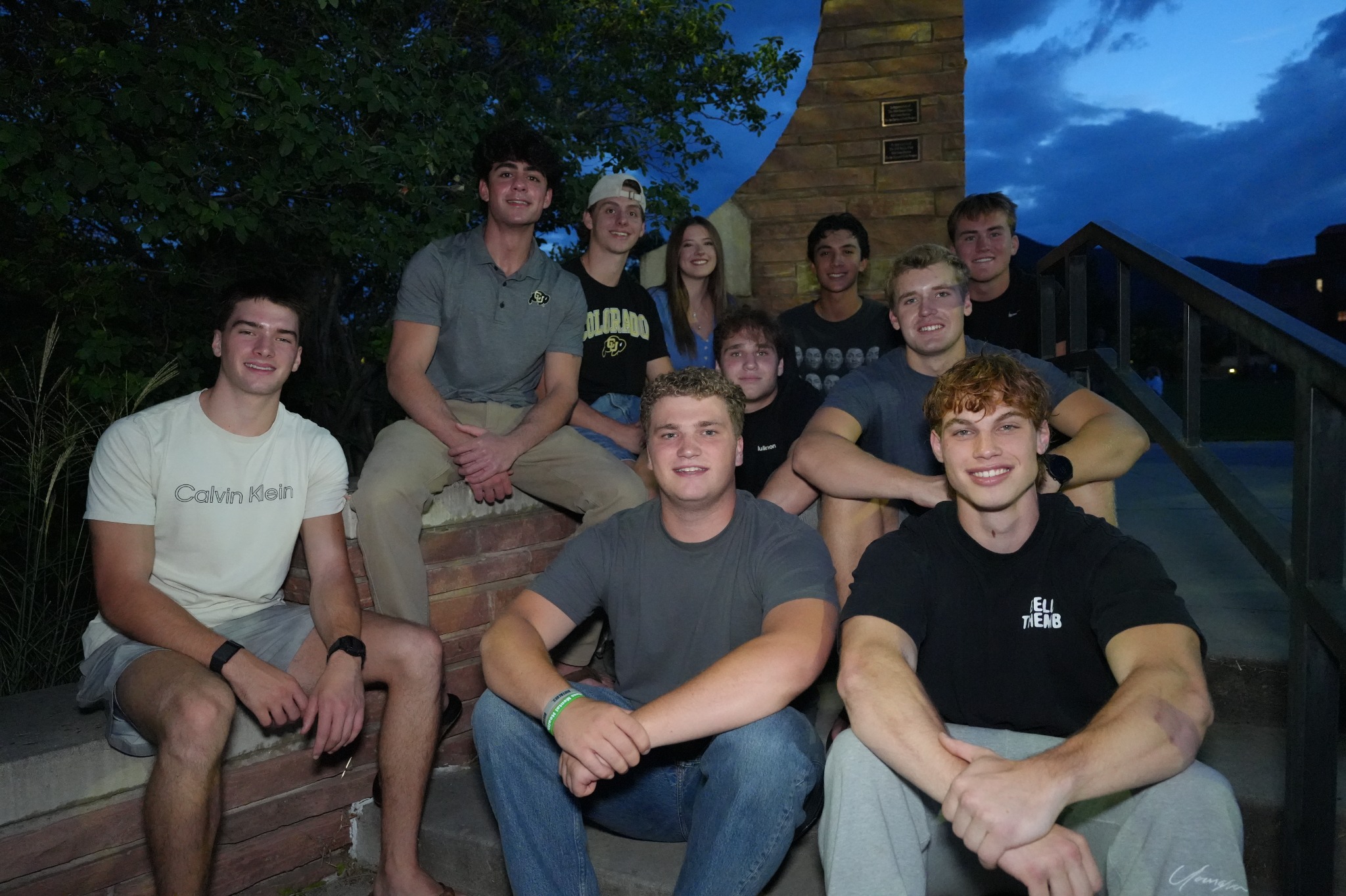 Dear You CU Boulder founding team on campus